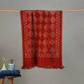 Pipad Hand Block Print Natural Dyed Pure Handloom Cotton Towel 31