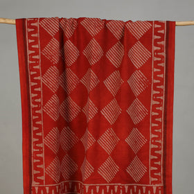Pipad Hand Block Print Natural Dyed Pure Handloom Cotton Towel 31
