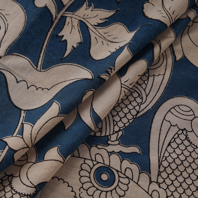 Kalamkari Printed Cotton Fabric 19