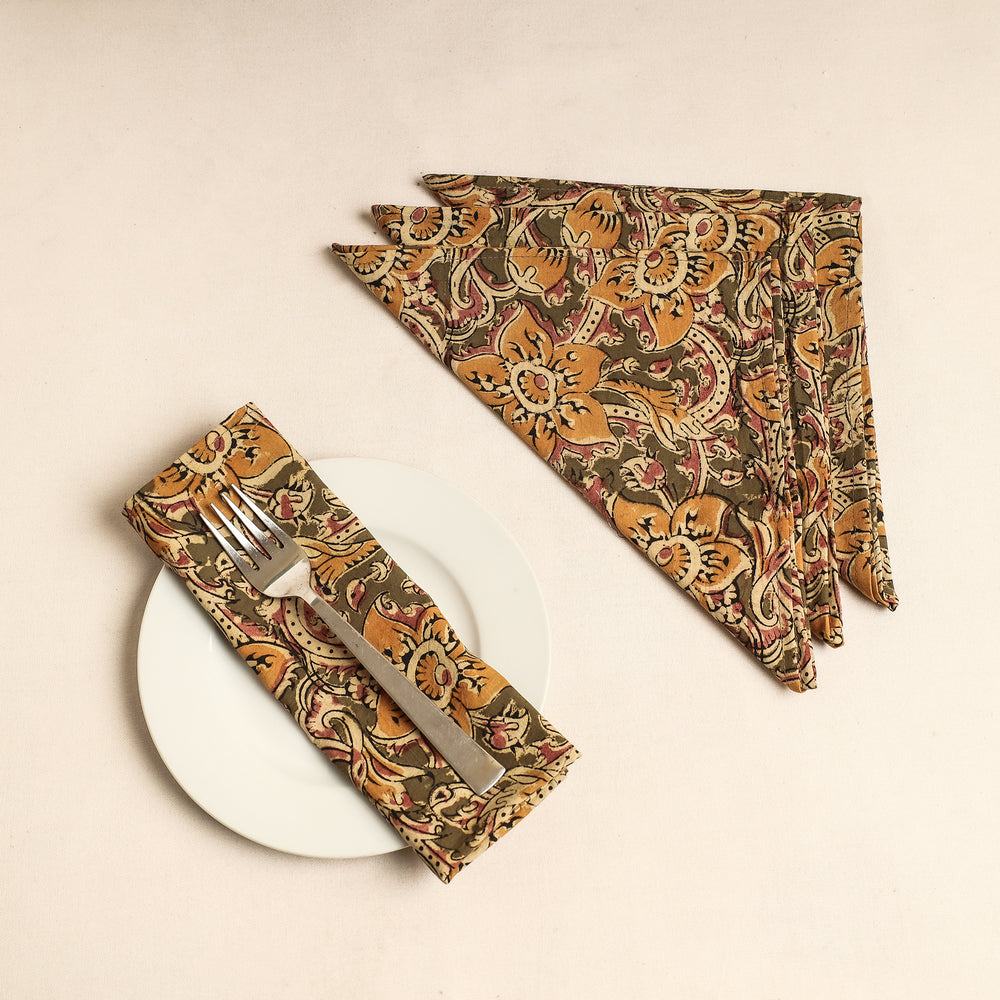 kalamkari cotton napkins