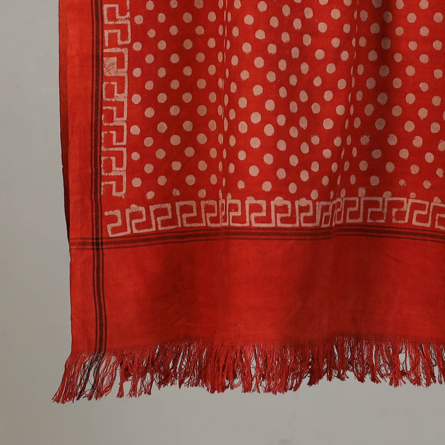 Pipad Hand Block Print Natural Dyed Pure Handloom Cotton Towel 32