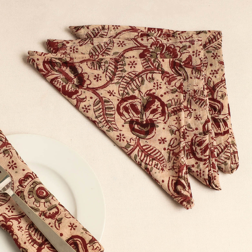 kalamkari cotton napkins