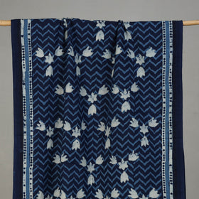 Pipad Hand Block Print Natural Dyed Pure Handloom Cotton Towel 35
