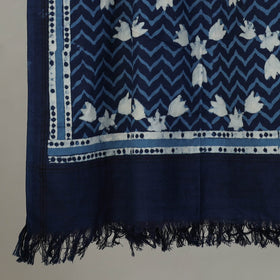 Pipad Hand Block Print Natural Dyed Pure Handloom Cotton Towel 35