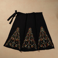 kantha embroidery skirt