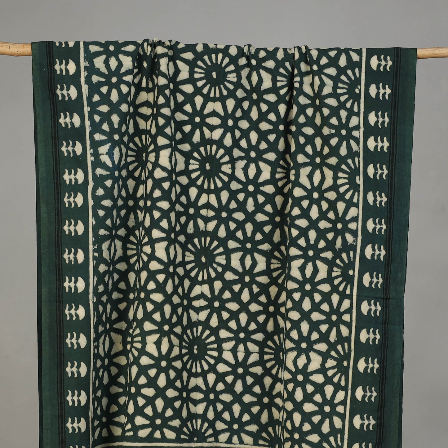 Pipad Hand Block Print Natural Dyed Pure Handloom Cotton Towel 34