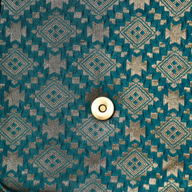  Fabric Embellished Embroidered Party Hand Bag 