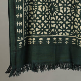 Pipad Hand Block Print Natural Dyed Pure Handloom Cotton Towel 34