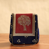 embroidered party hand bag