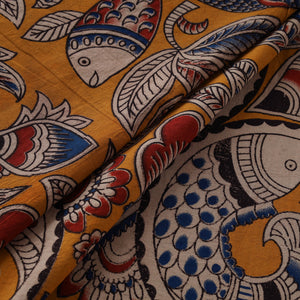 Kalamkari Printed Cotton Fabric 15