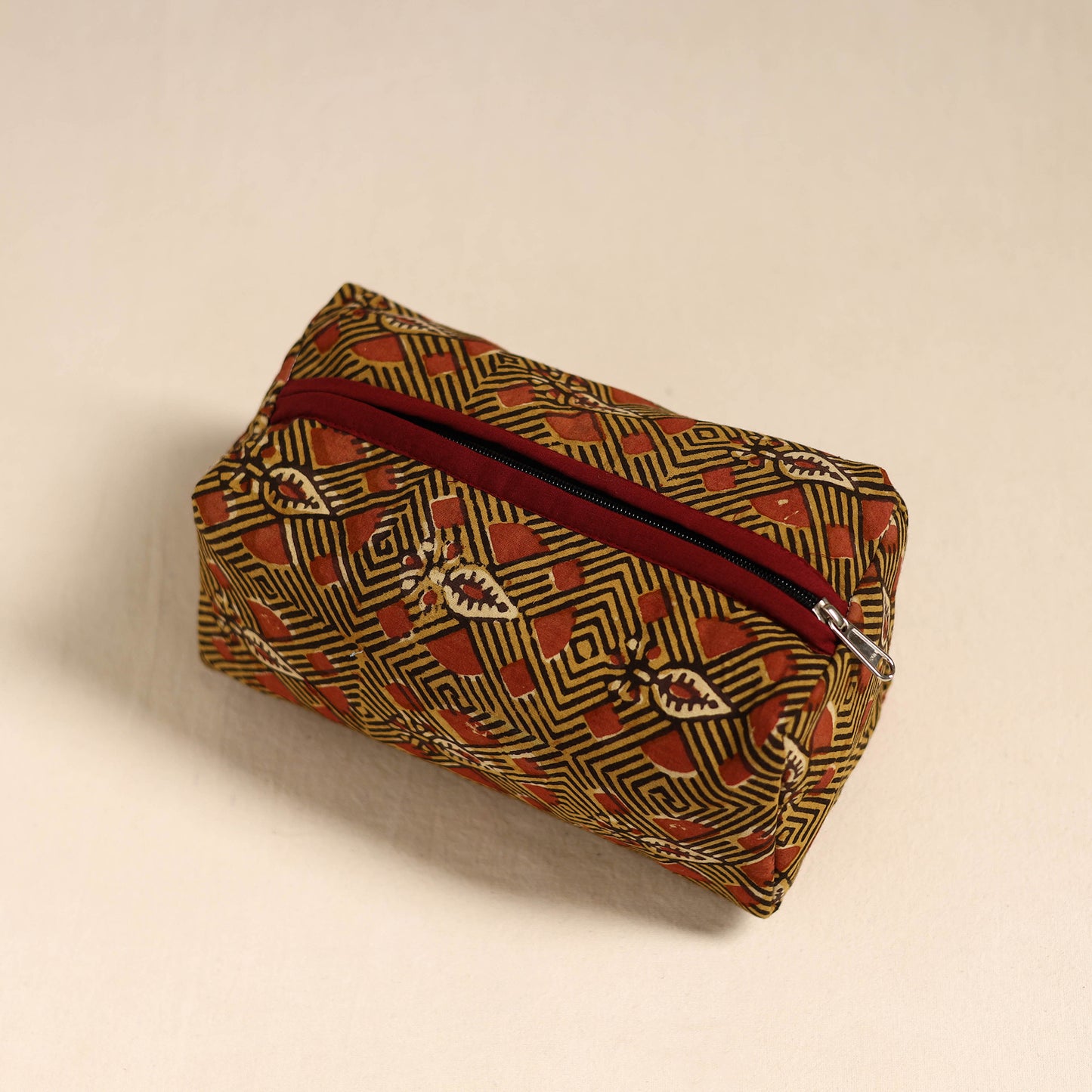  Multicolor Handmade Cotton Toiletry Bag 