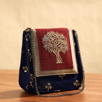 embroidered party hand bag