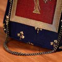 embroidered party hand bag