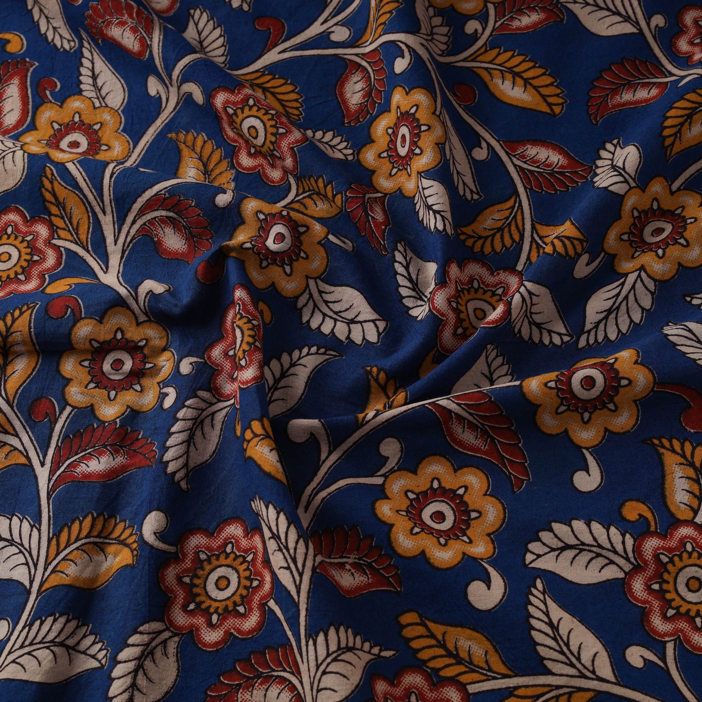 Kalamkari Printed Cotton Fabric 14