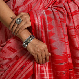 Buy Pink Ikat Handloom Cotton Sambalpuri Saree