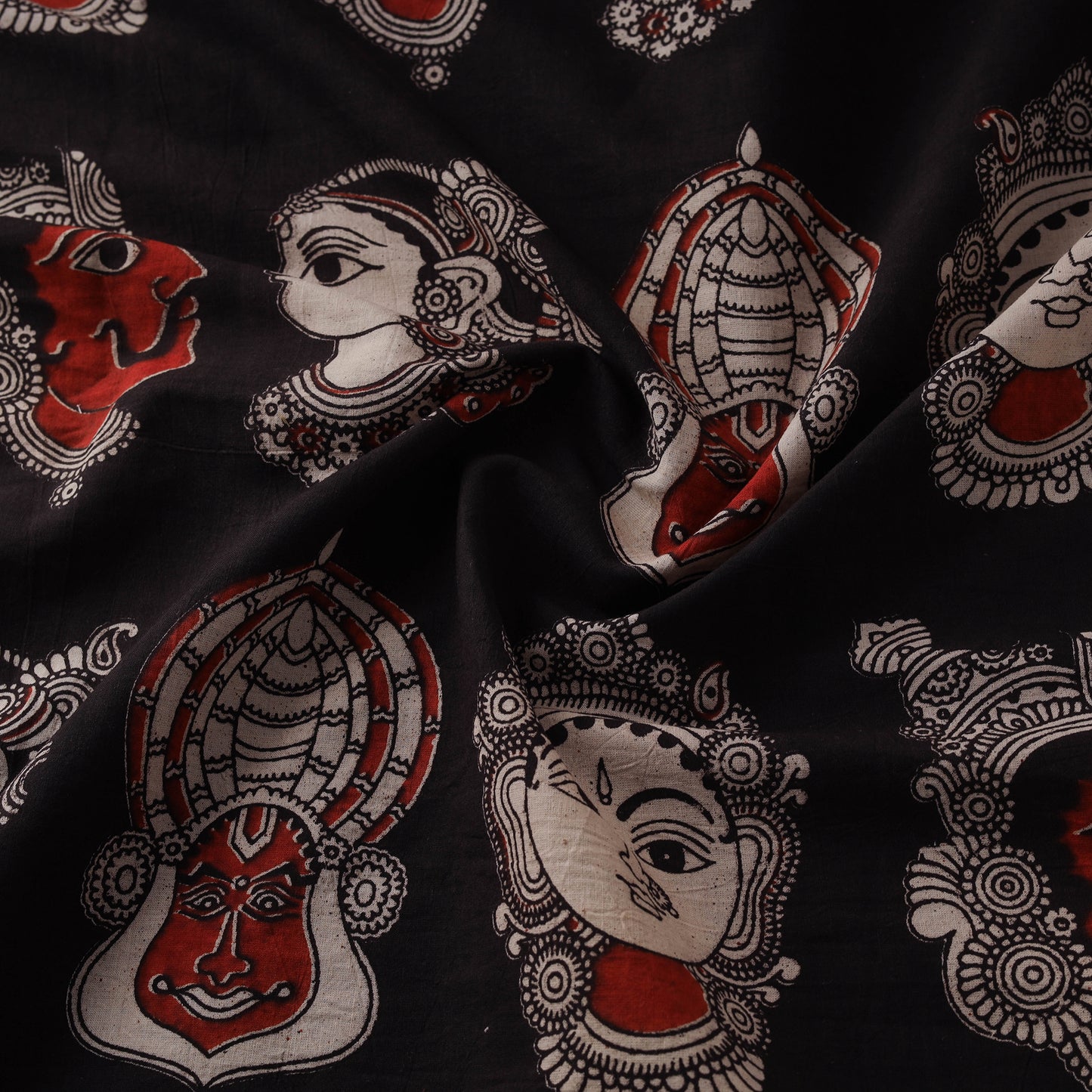 Kalamkari Printed Cotton Fabric 13