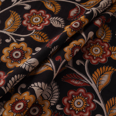 Kalamkari Printed Cotton Fabric 12
