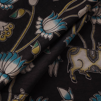 Kalamkari Printed Cotton Fabric 10