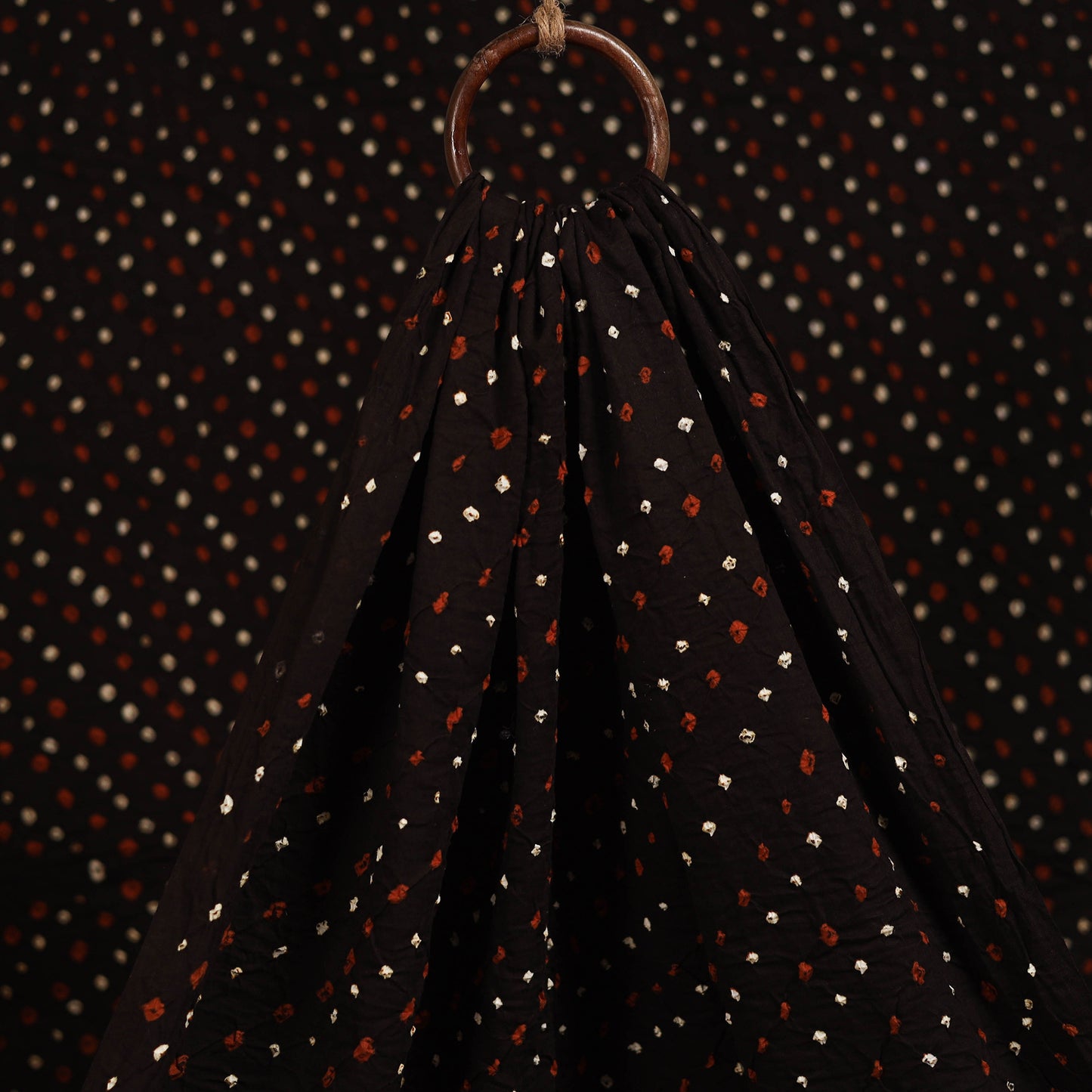 Kutch Tie-Dye Cotton Bandhani Fabric 03
