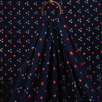 Kutch Tie-Dye Cotton Bandhani Fabric 07