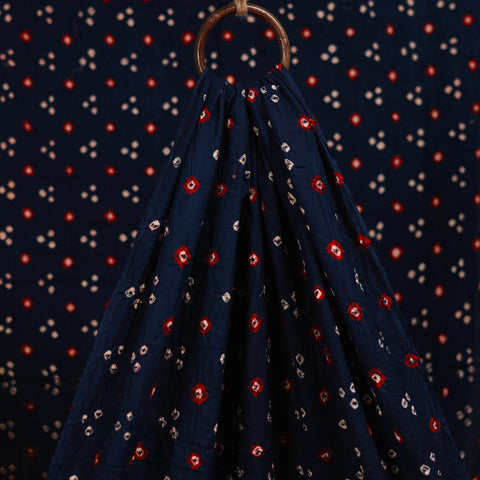 Kutch Tie-Dye Cotton Bandhani Fabric 07