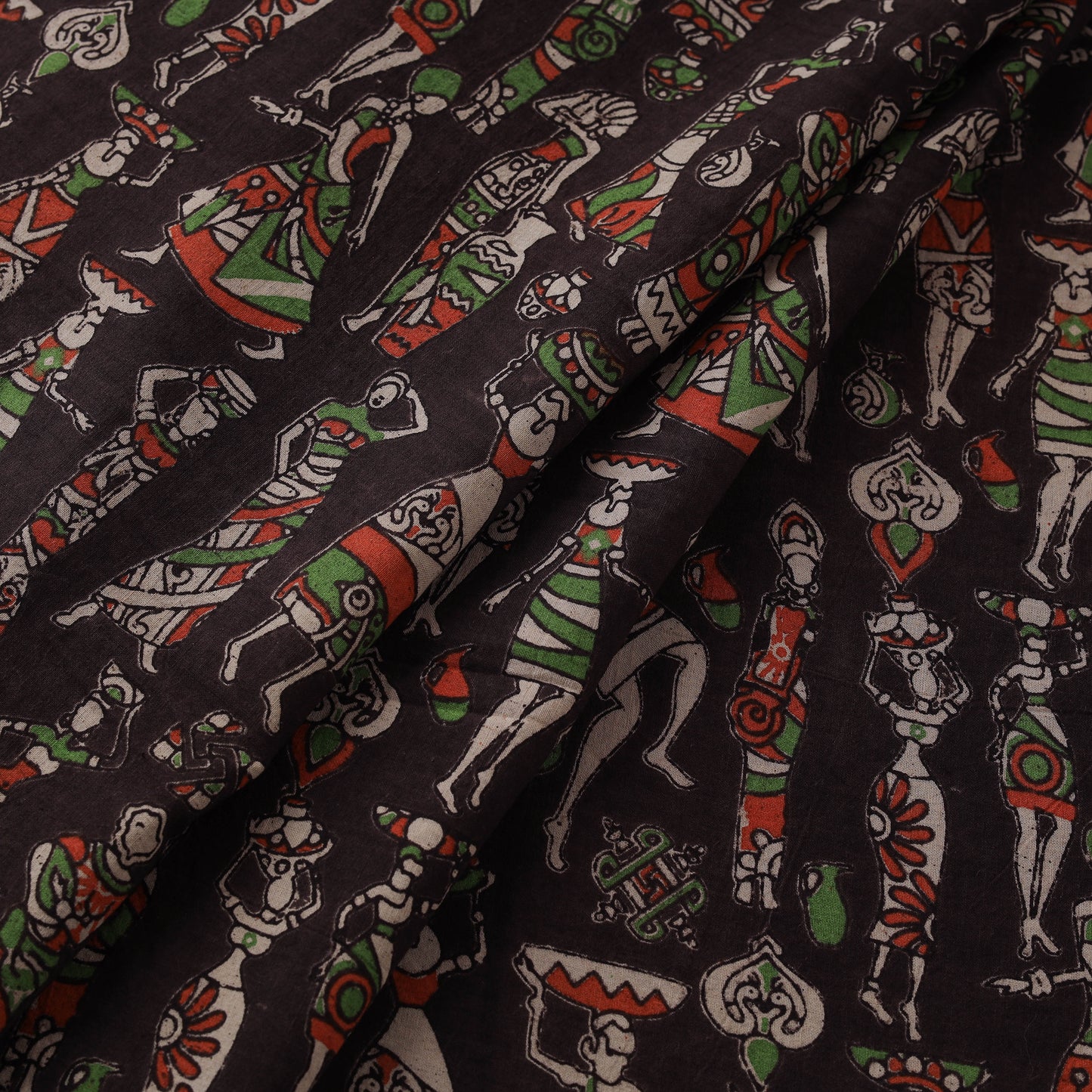 Kalamkari Printed Cotton Fabric 06