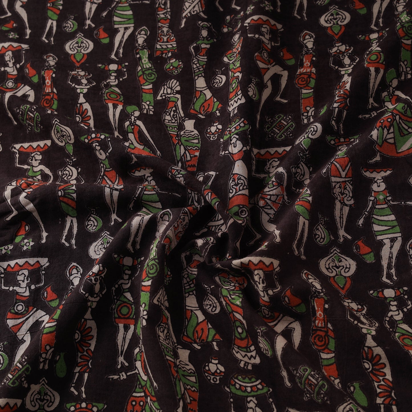 Kalamkari Printed Cotton Fabric 06