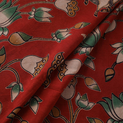 Kalamkari Printed Cotton Fabric 05