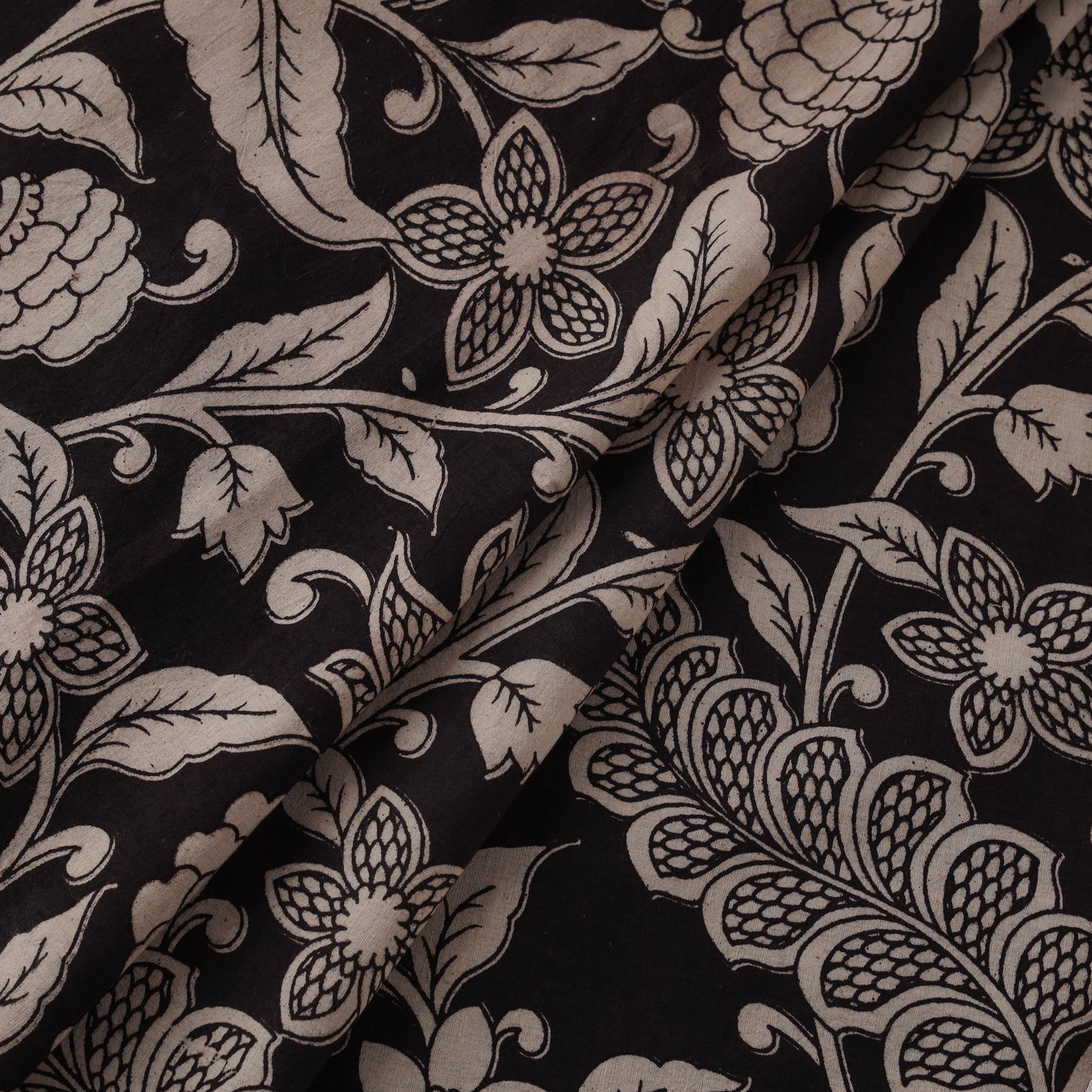 Kalamkari Printed Cotton Fabric 04