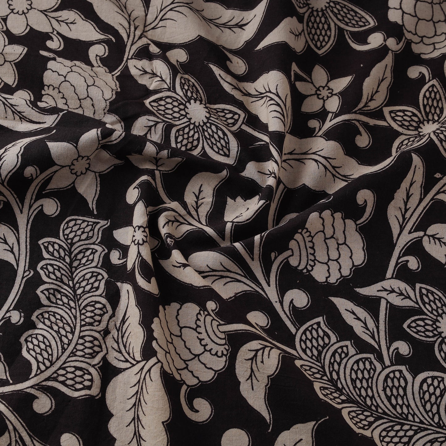 Kalamkari Printed Cotton Fabric 04