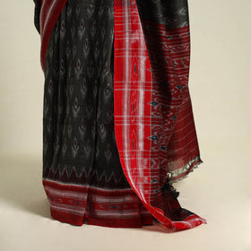  Brown Ikat Handloom Cotton Sambalpuri Saree