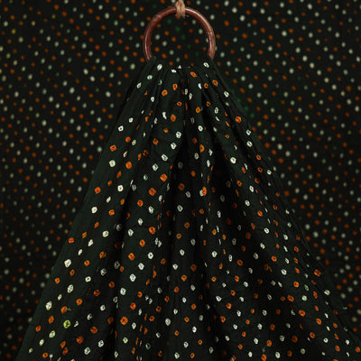 Kutch Tie-Dye Cotton Bandhani Fabric 08