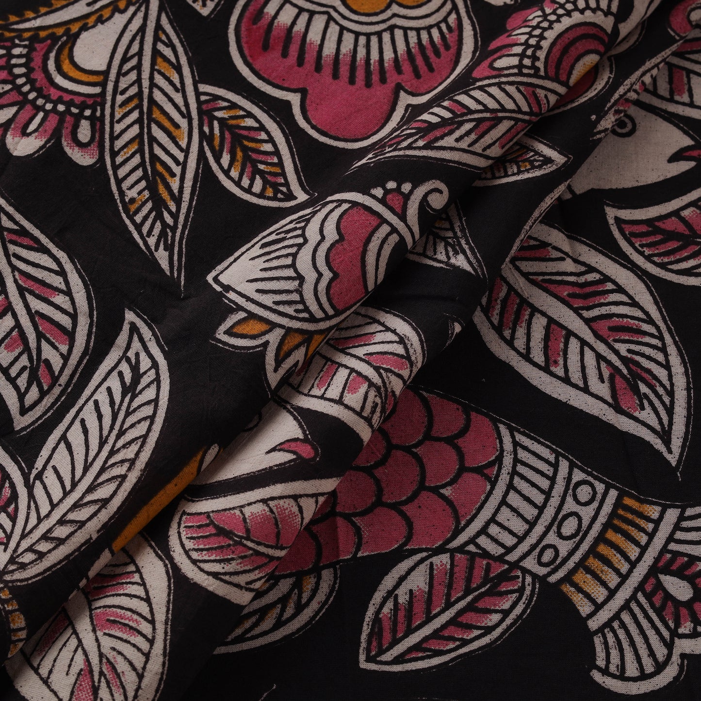 Kalamkari Printed Cotton Fabric 02