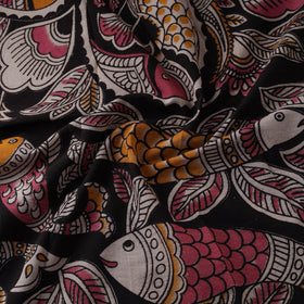 Kalamkari Printed Cotton Fabric 02