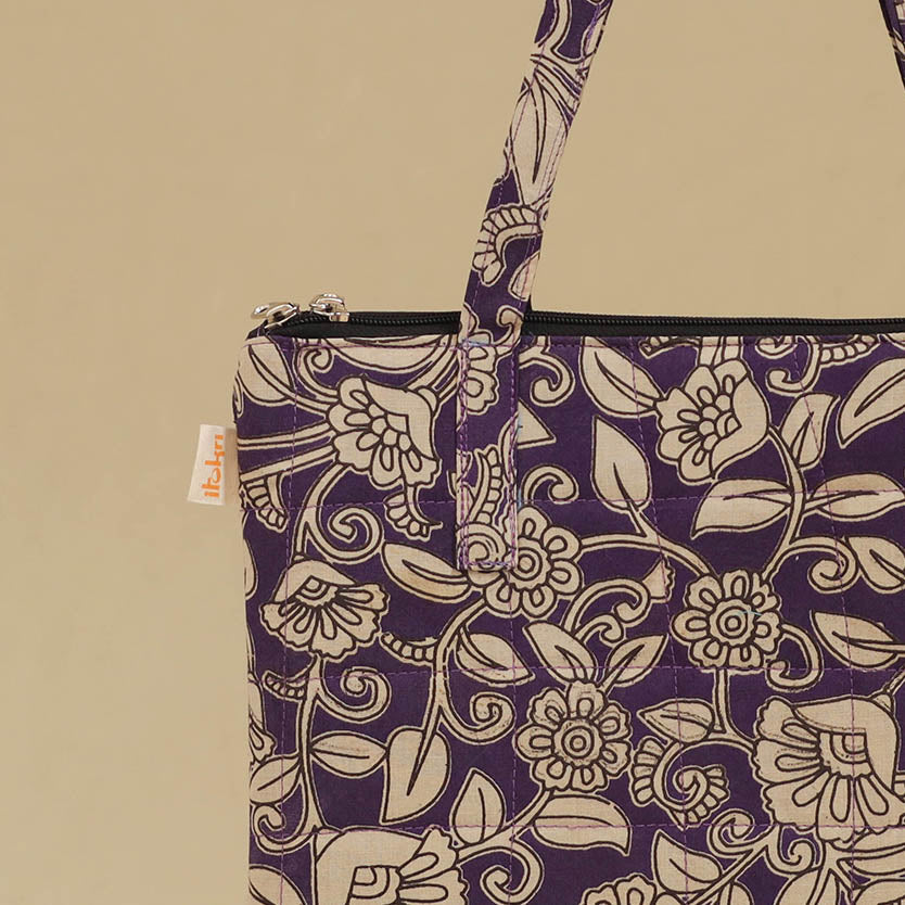 Handcrafted Quilted Handbag 07
