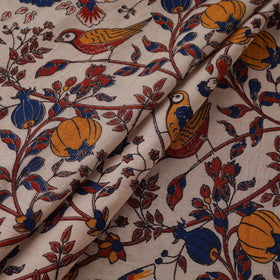 Kalamkari Printed Cotton Fabric 01