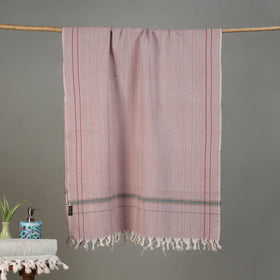Pure Handloom Fine Cotton Plain Bath Towel 45