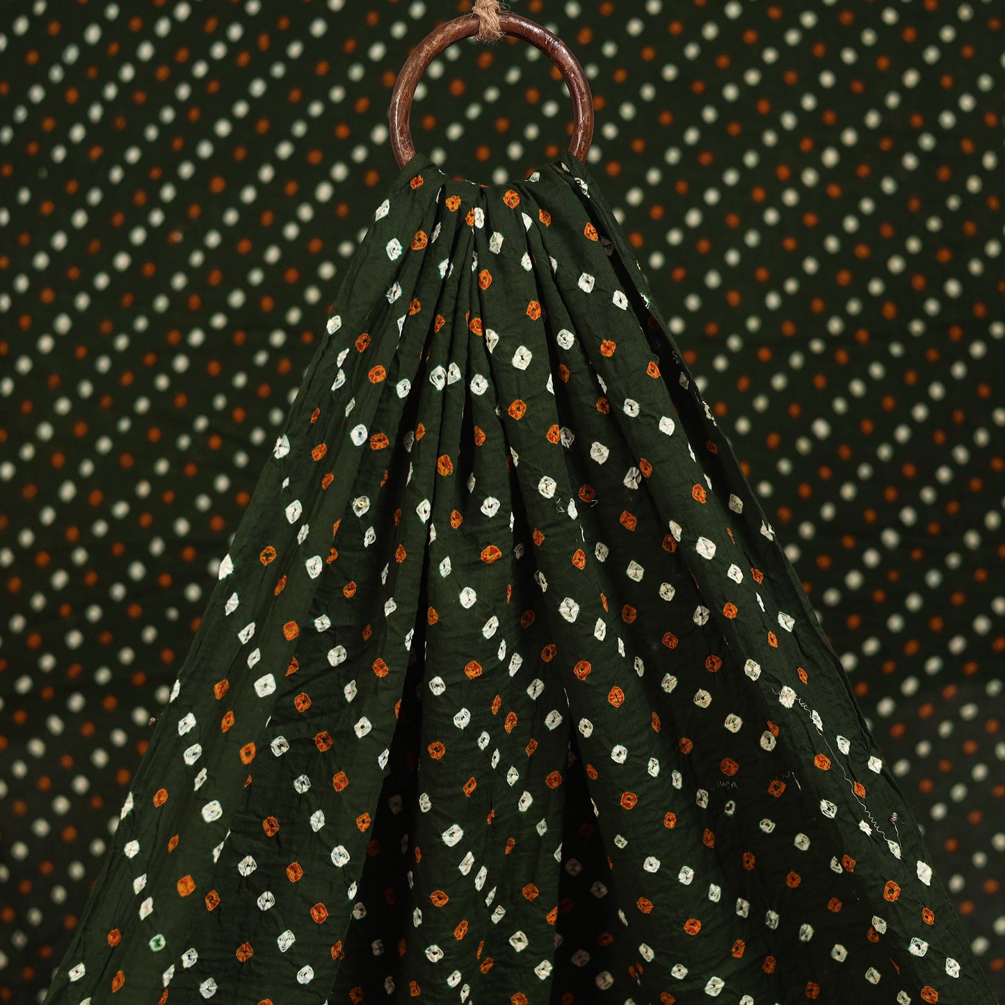 Kutch Tie-Dye Cotton Bandhani Fabric 10