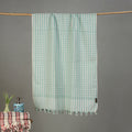 Pure Handloom Fine Cotton Checks Bath Towel 47