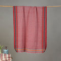 Pure Handloom Fine Cotton Checks Bath Towel 49