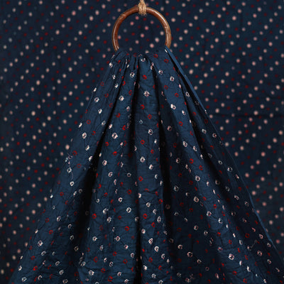 Kutch Tie-Dye Cotton Bandhani Fabric 16