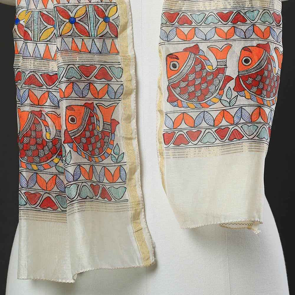 madhubani stole