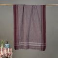 Pure Handloom Fine Cotton Checks Bath Towel 50