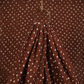Brown - Kutch Tie-Dye Cotton Bandhani Fabric 02