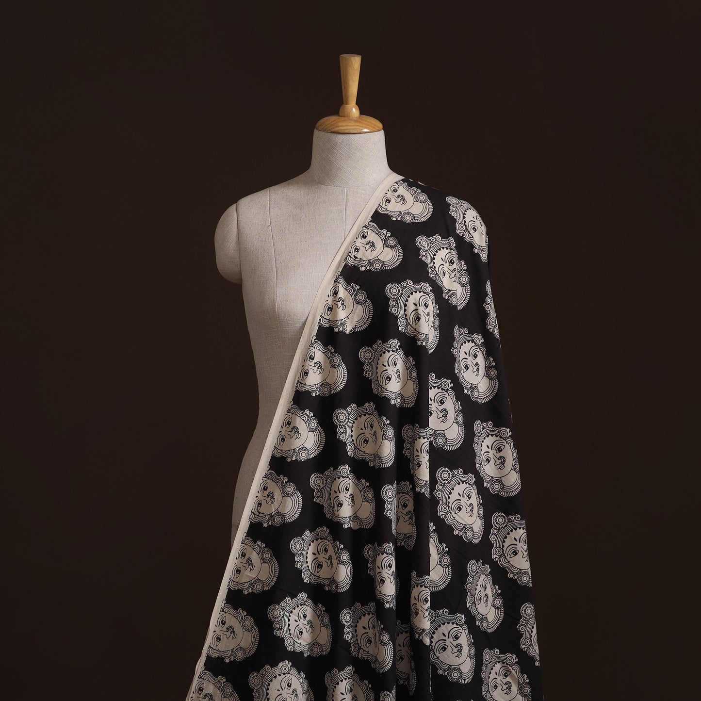Kalamkari Printed Cotton Fabric 03