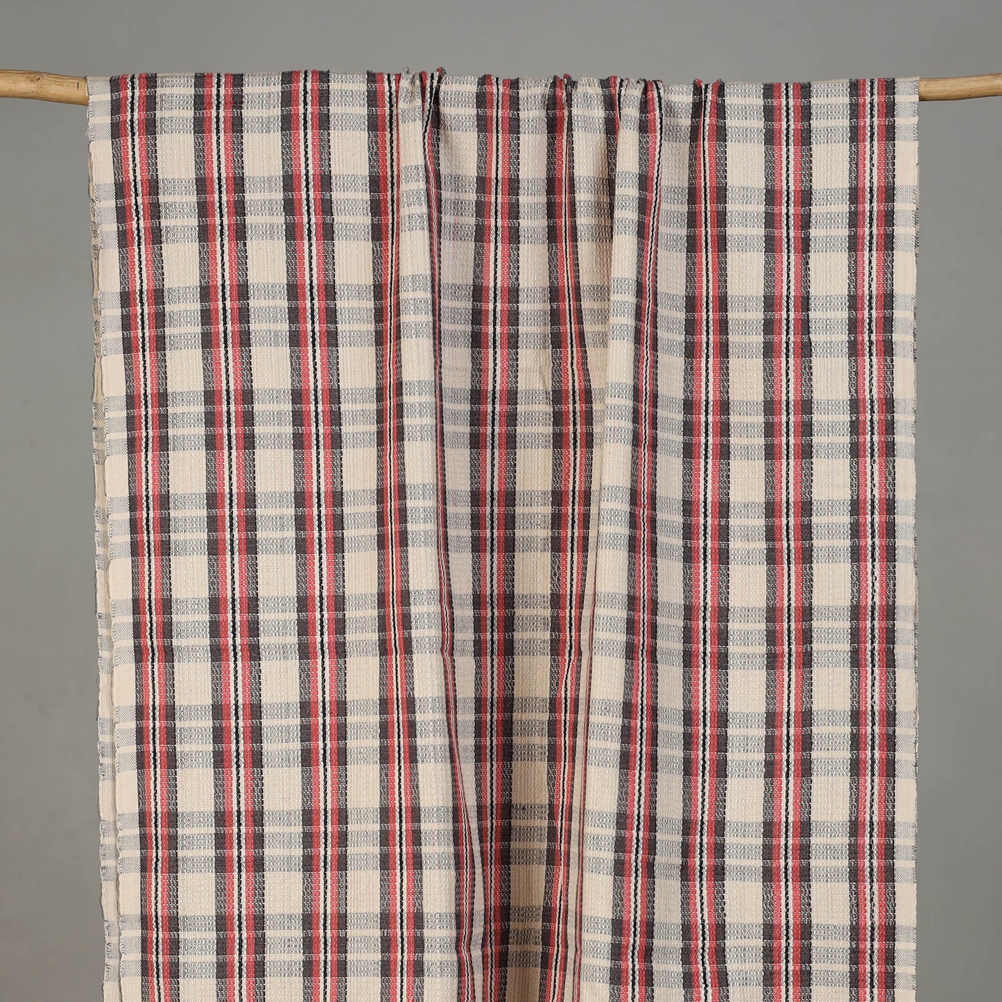Pure Handloom Fine Cotton Checks Bath Towel 46