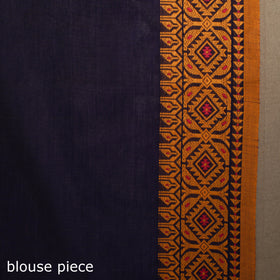 Blue - kandangi chettinad cotton saree with border 63