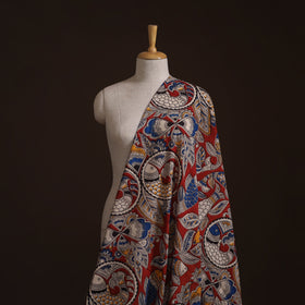 Kalamkari Printed Cotton Fabric 09
