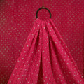 Pink - Kutch Tie-Dye Cotton Bandhani Fabric 05