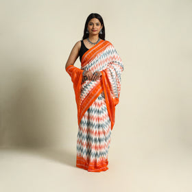  Multicolor Ikat Handloom Cotton Sambalpuri Saree